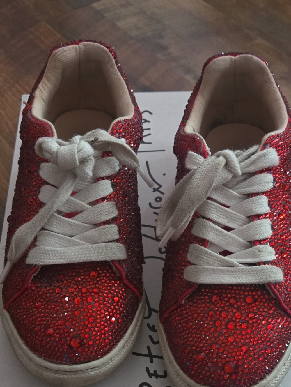 Betsy Johnson Girls Sneakers - Red